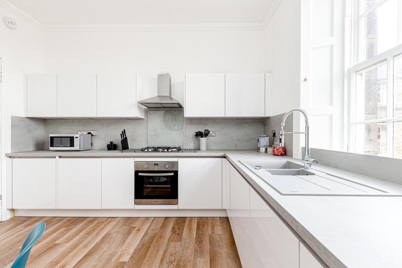 Heart Of Edinburgh City Centre 3 Bed Georgian Apt Buitenkant foto